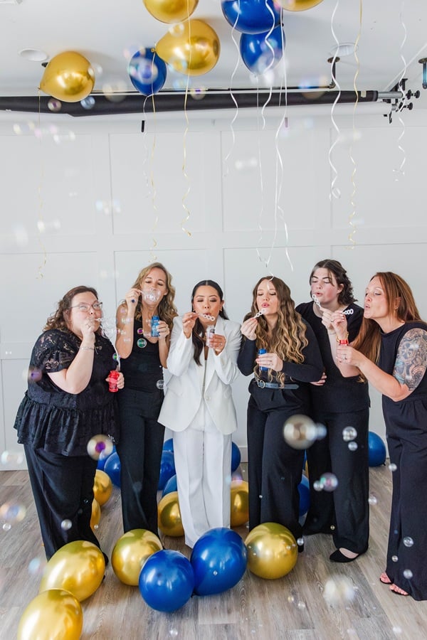 Team Baloons Bubbles