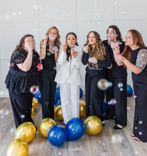 Team Baloons Bubbles