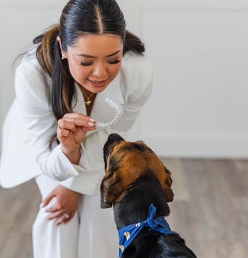 Dr And Mocha Playful